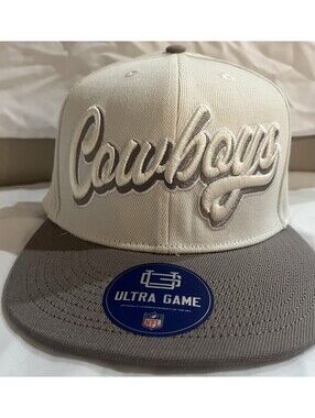 Dallas Cowboys Embroidered Cowboys Ultra Game Hat SnapBack New Retail $50